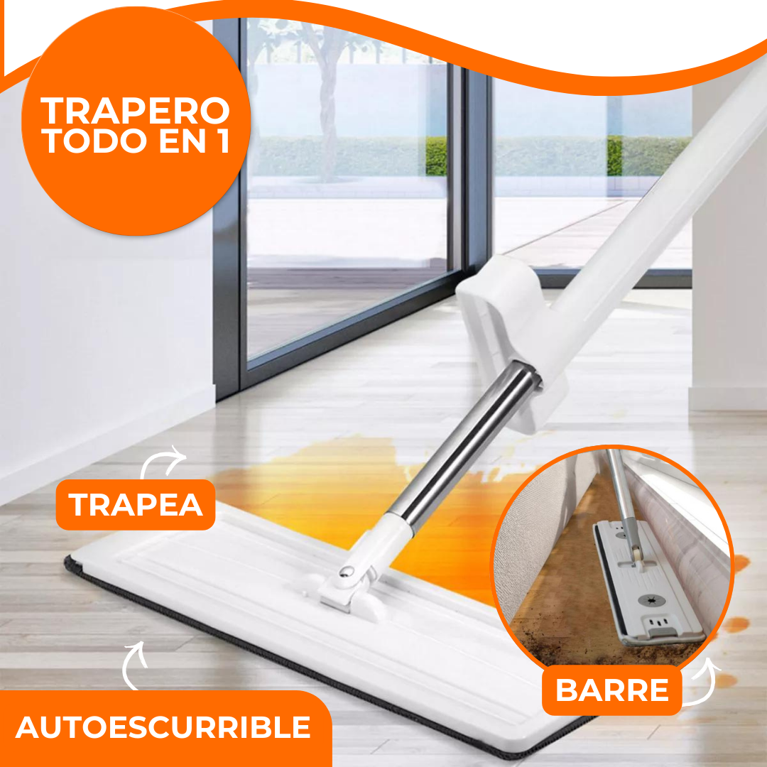 TRAPERO AUTO ESCURRIBLE CON BALDE 💥SUPER OFERTA💥